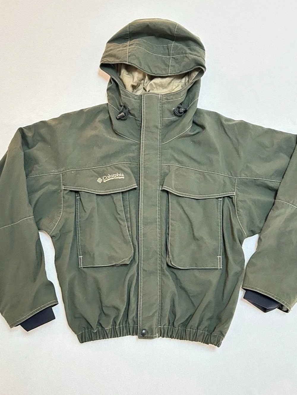 Columbia Men's Utility Jacket Green Size Medium